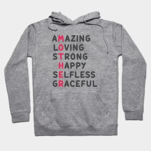 Amazing Mom Saying Personalize Gift for Best Mother Hoodie